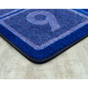I Can Count 7'8" x 10'9" Area Rug in Color Multi by Joy Carpets – 7'8" x 10'9" (Rectangular), Nylon, Multi Color, Model 2181D