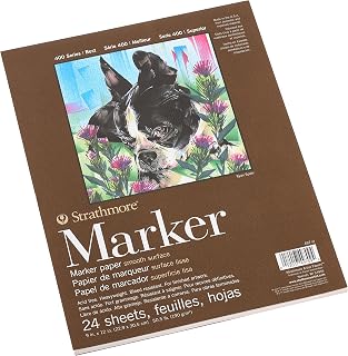 Strathmore 400 Series Marker Paper Pad, 12 Pack