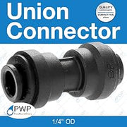 John Guest Union Connector 1/4"OD 10 Pack