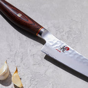 Prep Knife by MIYABI – 5.5", SG2 Tsuchime Steel, Stainless Steel, Model 34075-143