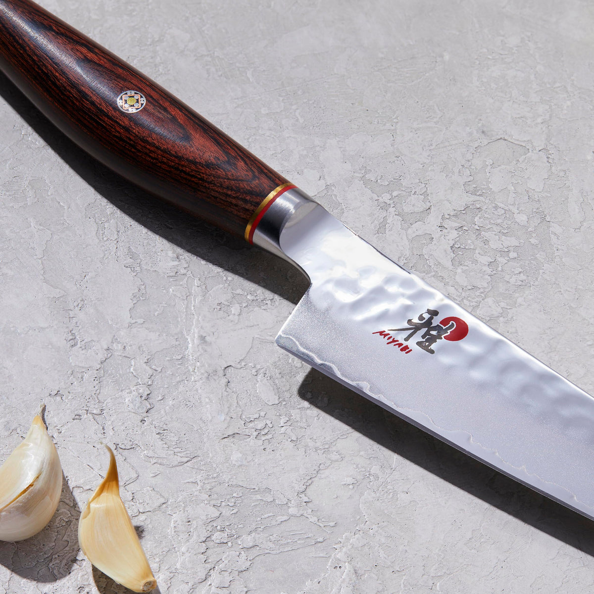 Prep Knife by MIYABI – 5.5", SG2 Tsuchime Steel, Stainless Steel, Model 34075-143
