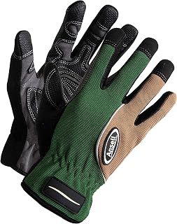 Ansell ProjeX 97-972 Landscaper Work Glove, Medium (Pack of 1 Pair)