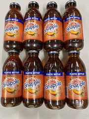 Snapple Peach Tea, All Natural, 16 Fl Oz (Pack of 8, Total of 128 Fl Oz)