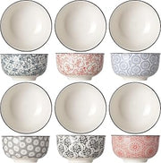 Cosy & Trendy Set of 6 Assorted Délirio Bowls D 13 x H 7 cm
