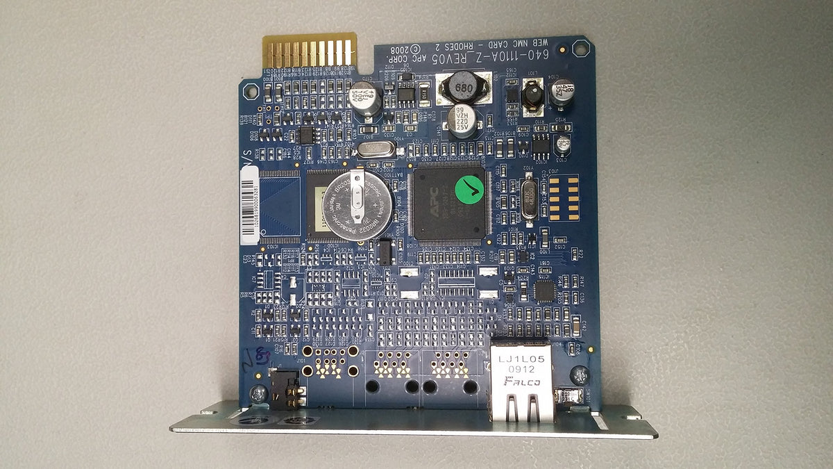 UPS Network Management Card - Smart Slot Black by APC – Black, Model AP9617