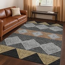 Addison Rugs Chantille ACN2545 Black 8' x 10' Indoor/Outdoor, Machine Washable, Easy Clean, Non Shedding, Bedroom, Living Room, Dining Room, Kitchen, Patio Rug