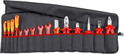 KNIPEX 98 99 13 Tool Roll 15 Parts with Insulated Tools for Works on Electrical installations