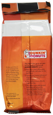 Donuts Dunkin' Dark Dark Roast Ground Coffee 11 Oz – 132 Ounce (Pack of 1), Pack of 12