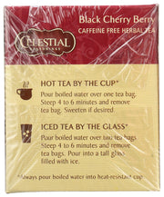 Black Cherry Berry Herbal Tea by Celestial Seasonings – 20 Count (Pack of 1), Model 00637983