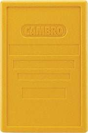 Cambro Epp180Lid361 Cam Gobox Lid For Epp160 & Epp180 Yellow 1 Each