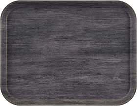 Cambro 1418DC815 Décor Series Camtray 14" x 18" Charcoal Gray Case of 12