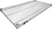 Nexel Additional Wire Shelf for Wire Shelving Units, 600-800 lb Capacity, 18"W x 36"L, Chrome Finish