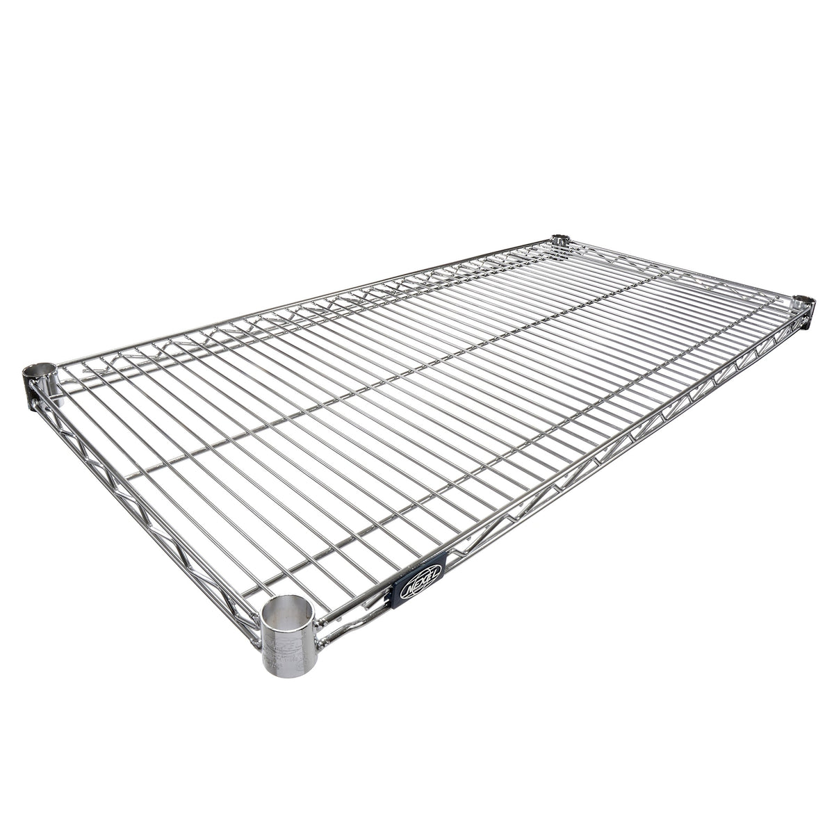Additional Wire Shelf for Wire Shelving Units by Nexel – 18"W x 24"L, Alloy Steel, Chrome, Model S1824C