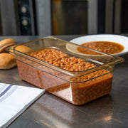 Carlisle FoodService Products Amber / 1 Count (Pack of 1) / 4" Deep Storage & Transport
