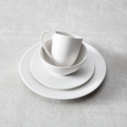 Heirloom Stoneware 16 Piece Dinnerware Set by Fortessa – Service for 4, Stoneware, Linen, Pack of 16, Model STN.8000.4.DSET