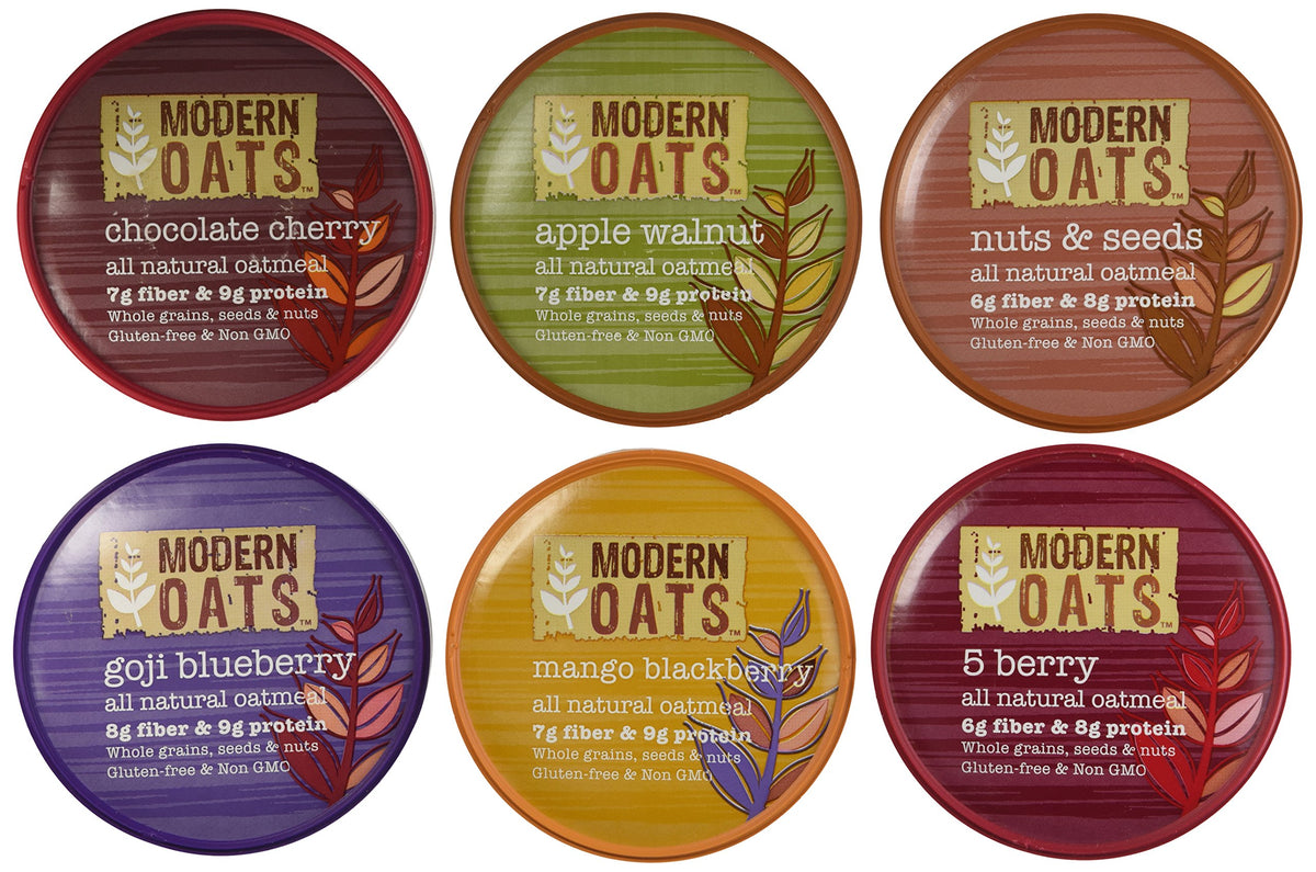 Modern Oats Variety Pack / Pack of 6 / 1 Breakfast Foods