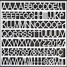 MasterVision 3/4-Inch White Plastic Set of Letters, Numbers and Symbols, Over 270 Pieces (CAR0902)