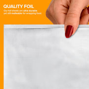 Stock Your Home 9 Inch / Silver / 500 Aluminum Foil