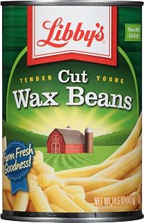 Libby's Cut Wax Beans, 14.5-Ounce Cans (Pack of 12)