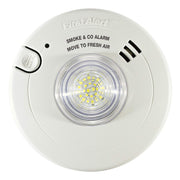 BRK Hardwired Hearing Impaired Combination Alarm with Led Strobe Light by First Alert – One, White, Model 7030BSL