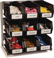 Countertop Organizer Lid Holder by Carlisle FoodService Products – 18 x 12 x 19 Inches, Anodized Aluminum, Aluminum, Model 381109LG