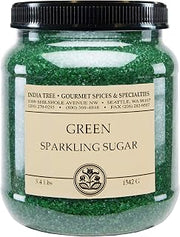 India Tree Green Sparkling Sugar, 3.4 lb