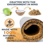 Main Event Happy Fall Y'all Doormat, Coir Fiber, 30 x 17 Inches