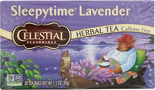 Celestial Seasonings Tea Herbal Sleepytime Lavender, 20 Count