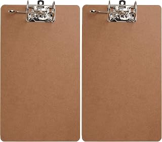 Officemate Recycled Wood Clipboards, Arch Lever Clip, 2 Pack Clipboard, Letter Size (9 x 15.5 Inches), Brown (83120)