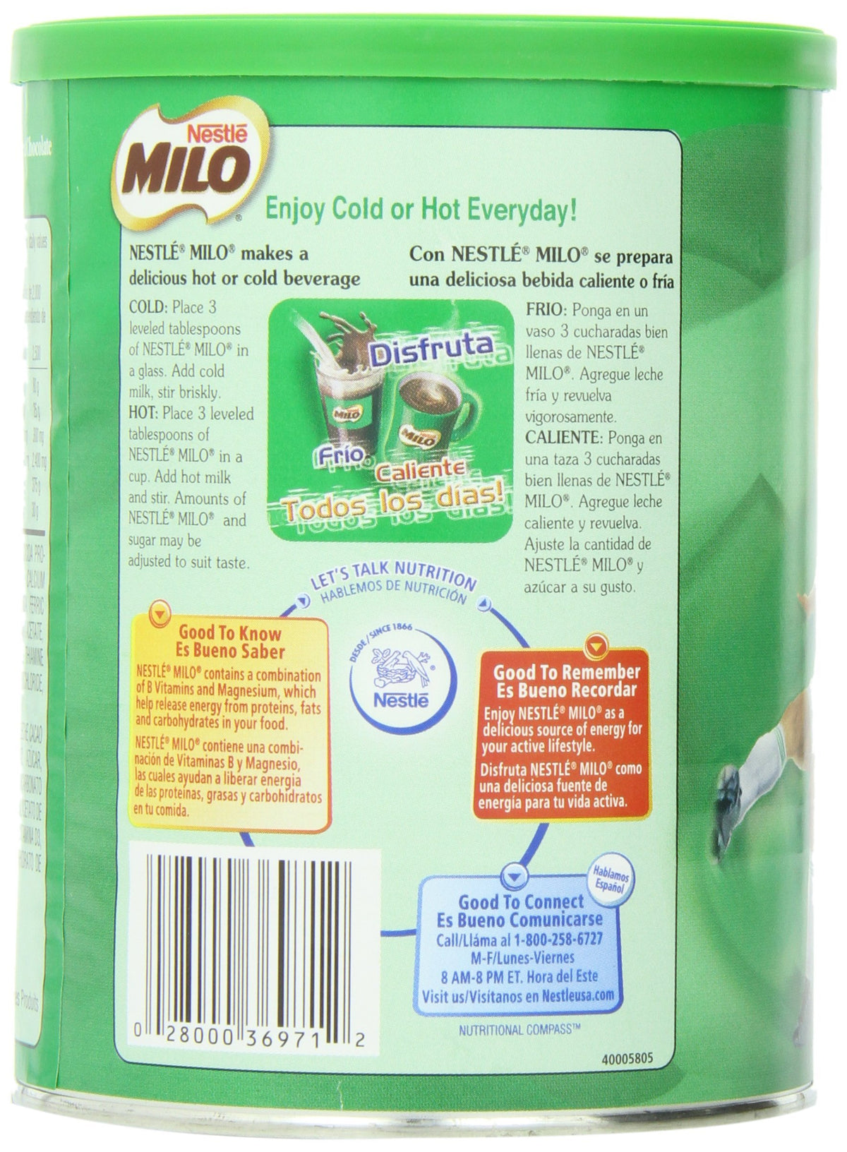 MILO Other / 14.1 Ounce (Pack of 12) / 12 Chocolate Drink Mixes