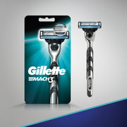 Mach3 Men's Razor by Gillette – 1 Count (Pack of 3), Black