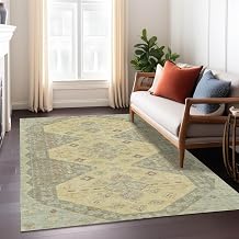 Addison Rugs Chantille ACN2565 Sage 2'6" x 3'10" Indoor/Outdoor, Machine Washable, Easy Clean, Non Shedding, Bedroom, Living Room, Dining Room, Kitchen, Patio Rug