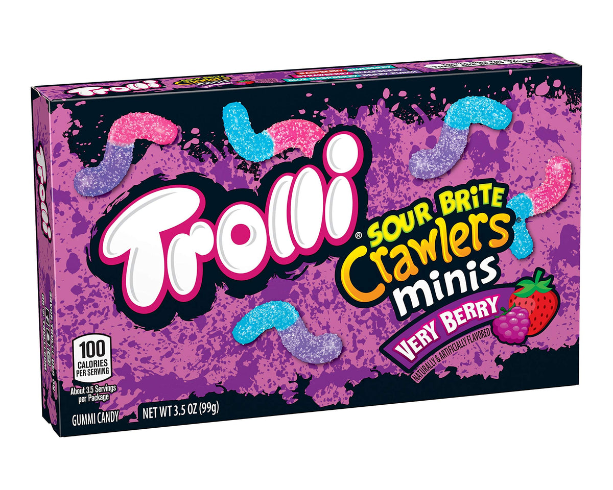Trolli Candy / 3.5 Ounce, Pack of 12 / Multi Gummy Candy