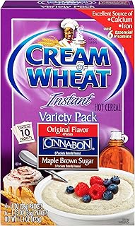Cream of Wheat Hot Cereal, Variety Pack, 11.4 Ounce