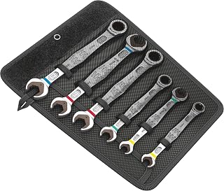 Wera 05020022001 Joker Ratcheting Combination Set, 6 Piece