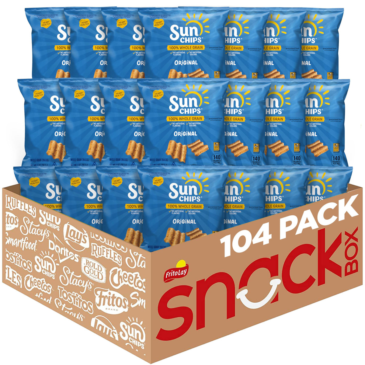 Sunchips Original / 1 Ounce (Pack of 104) / 1 Chips & Crisps