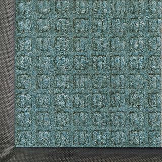 WaterHog Commercial-Grade Entrance Mat, Indoor/Outdoor Floor Mat 8' Length x 3' Width, Bluestone by M+A Matting
