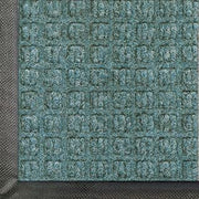 WaterHog Commercial-Grade Entrance Mat, Indoor/Outdoor Floor Mat 8' Length x 4' Width, Bluestone by M+A Matting