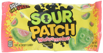 Sour Patch Soft And Chewy Candy - Watermelon - 2 Ounces by Sour Patch Kids – 2 Ounces, Model 70462061994