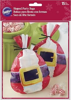 Wilton Santa Belt Treat Bags, 15-Count