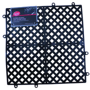 Products Interlocking bar Mat & LINER by Tablecraft – Silicone, Black, Model BM1212