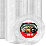 Stock Your Home 240 / 7 Inch / Clear Plates