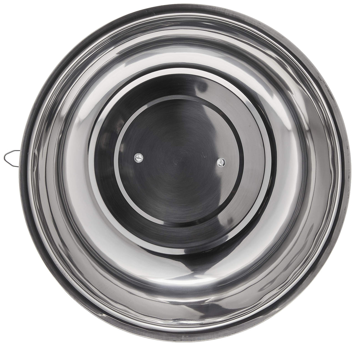 13 3/4" Stainless Steel Wok Cover by Winco – 14 Inch, 1.0 cubic_inches, Stainless Steel, Model WKCS-14