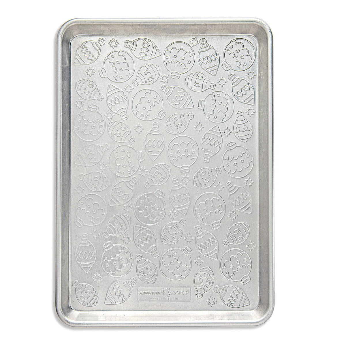 Embossed Naturals Ornament Pattern Half Sheet by Nordic Ware – Half Sheet, Aluminum, Natural, Model 35015