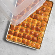 Nordic Ware Big Batch / XL Baking Pan + Lid / Natural Baking & Cookie Sheets