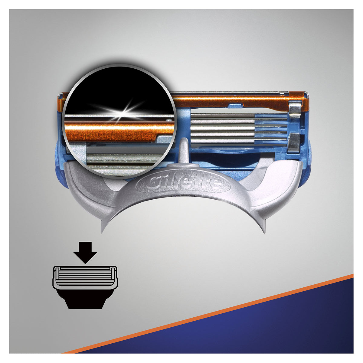 Fusion Manual Razor Blades - 8 pack by Gillette – Model 84856757