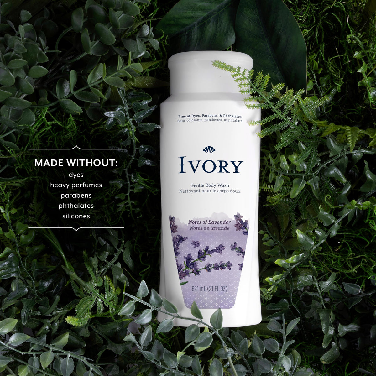 Lavender Body Wash by Ivory – 21 Fl Oz (Pack of 1), Ivory, Model 10037000919855