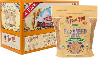 Bob's Red Mill Organic Flaxseed Meal, 32oz (4 Pack)