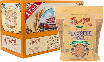 Bob's Red Mill Organic Flaxseed Meal, 32oz (4 Pack)