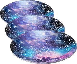 Creative Converting Galaxy Party Plate, 8.75", Multicolor (Pack of 3)